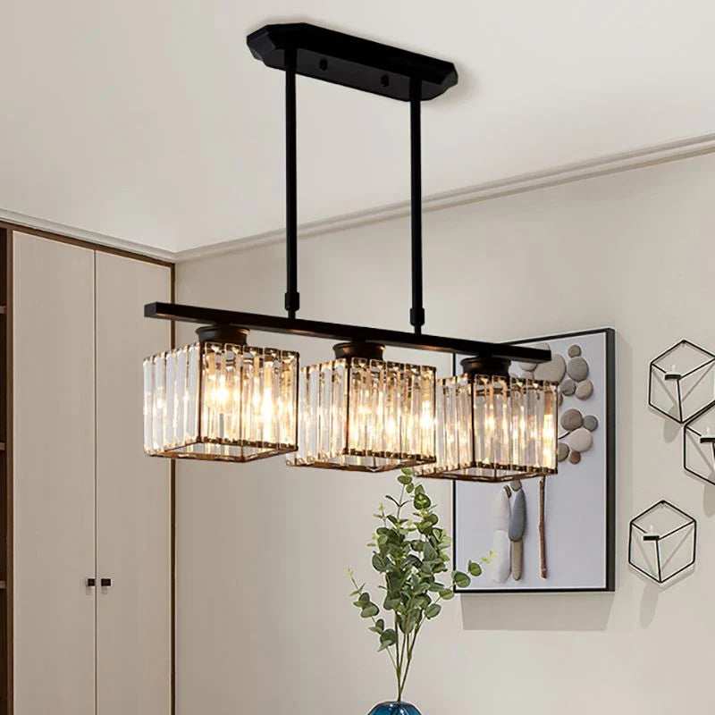 Hanglamp Met Meerdere Lichtpunten van Glas in Nordische Stijl