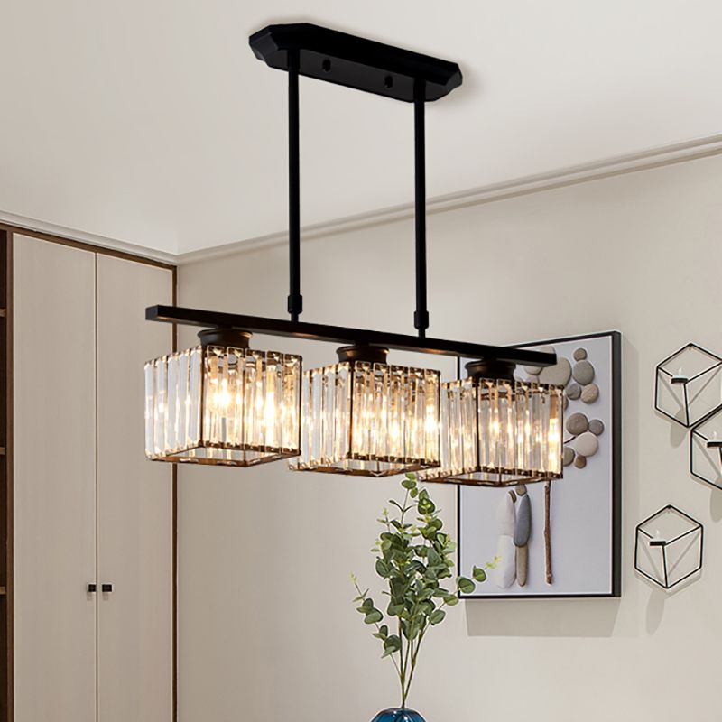 Moderne Hanglamp Art Deco Stijl Glazen Kroonluchter