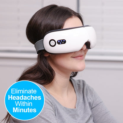 Oogmassager Elektrisch met Hitte en Vibratie voor Ontspanning