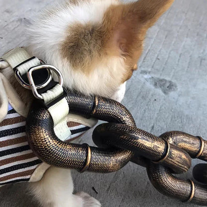 Grote Hondenriem Grappig Leren Halsband voor Honden