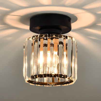 Zwart Plafondlamp Modern LED Flush Design