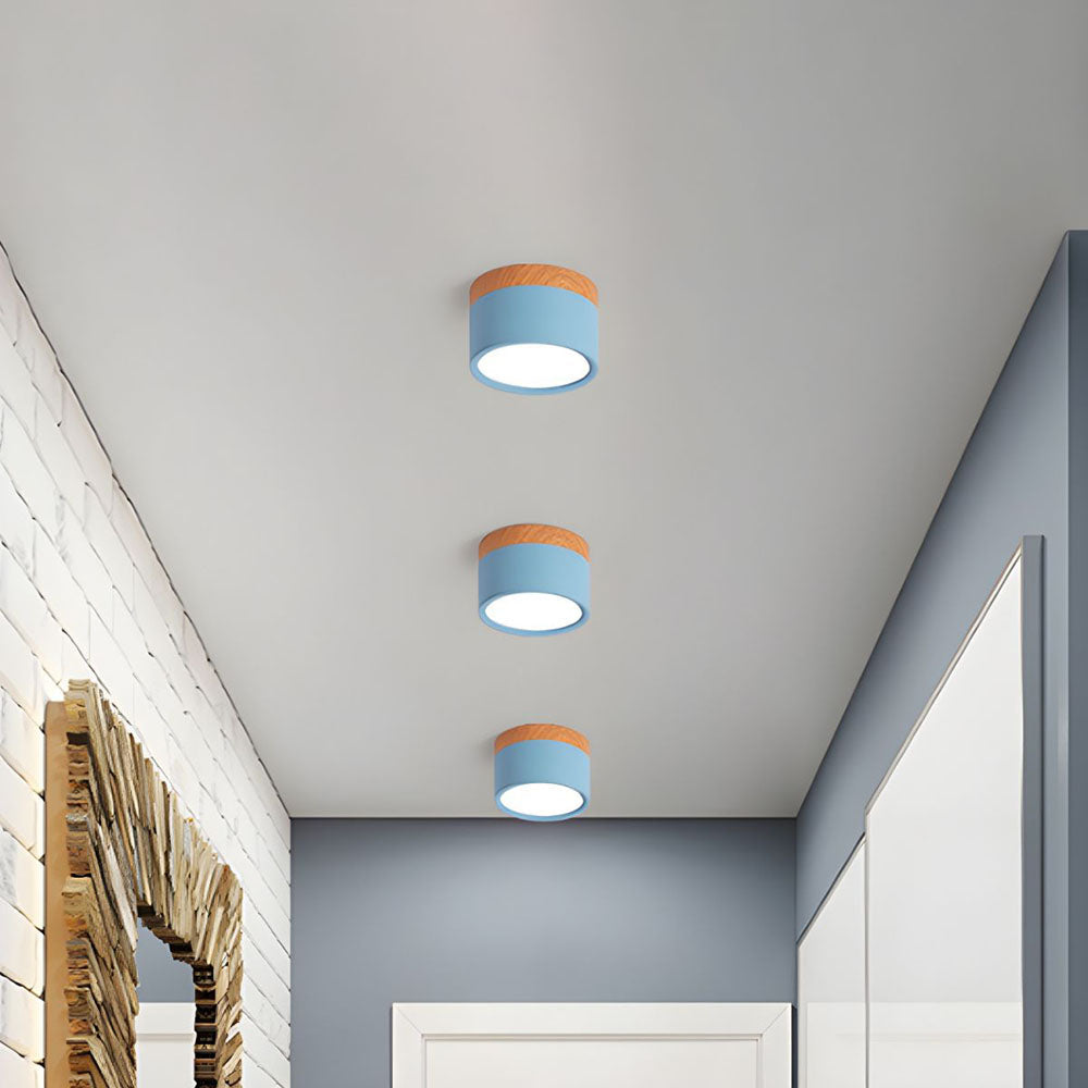 LED Plafondlamp Compact Modern Aluminium Design - Velinix