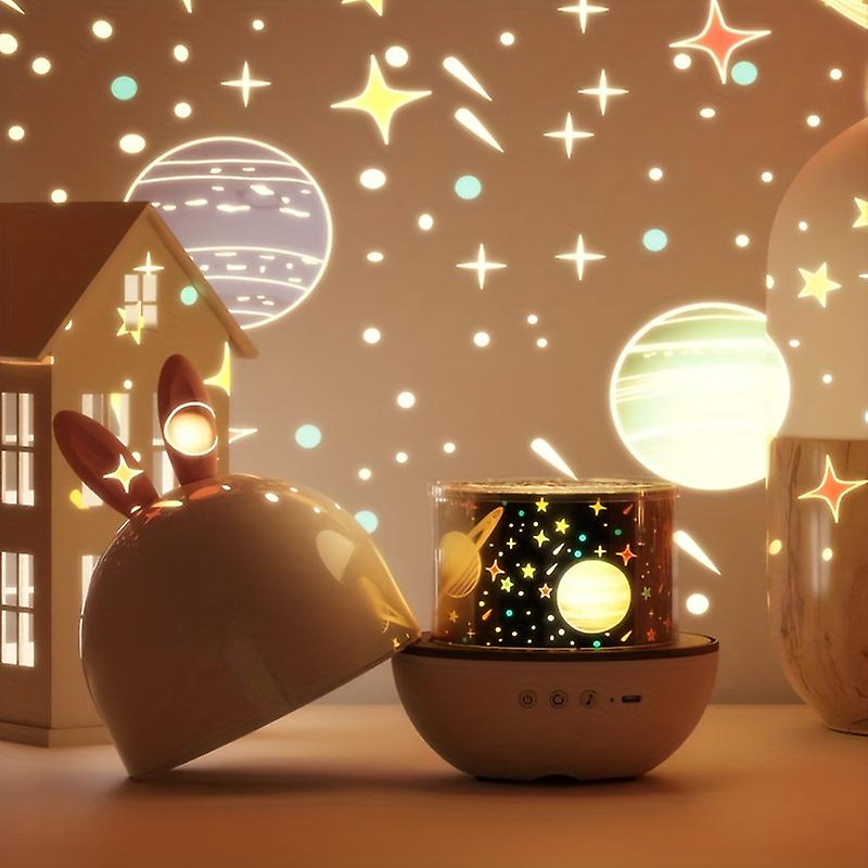 Sterrenprojector Nachtlicht met Muziek en Magische Sterrenhemel