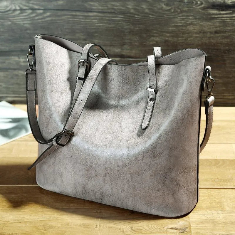 Crossbody Tas voor Dames Lederlook Camel Kleur