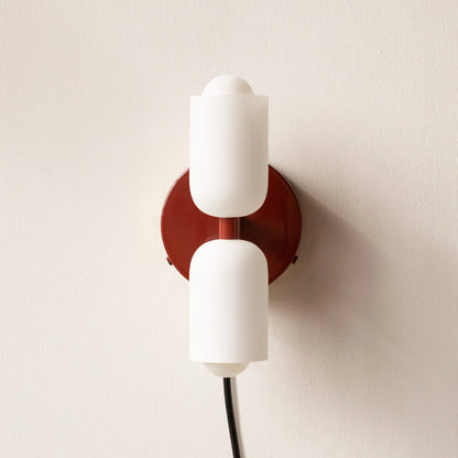 Wandlamp Acryl met Dubbele Lichtbron Warm Wit Licht