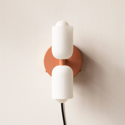 Wandlamp Acryl met Dubbele Lichtbron Warm Wit Licht