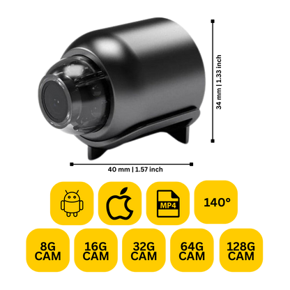 Draadloze Beveiligingscamera 1080P HD Wi-Fi IP Camera