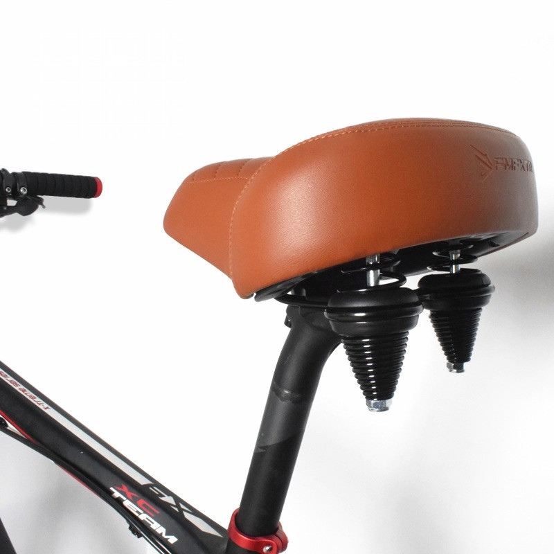 Fietszadel Comfortabel met Schokabsorptie voor Weg- en MTB