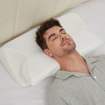 Snurk Kussen Ergonomisch voor Nek en Hoofd Wit