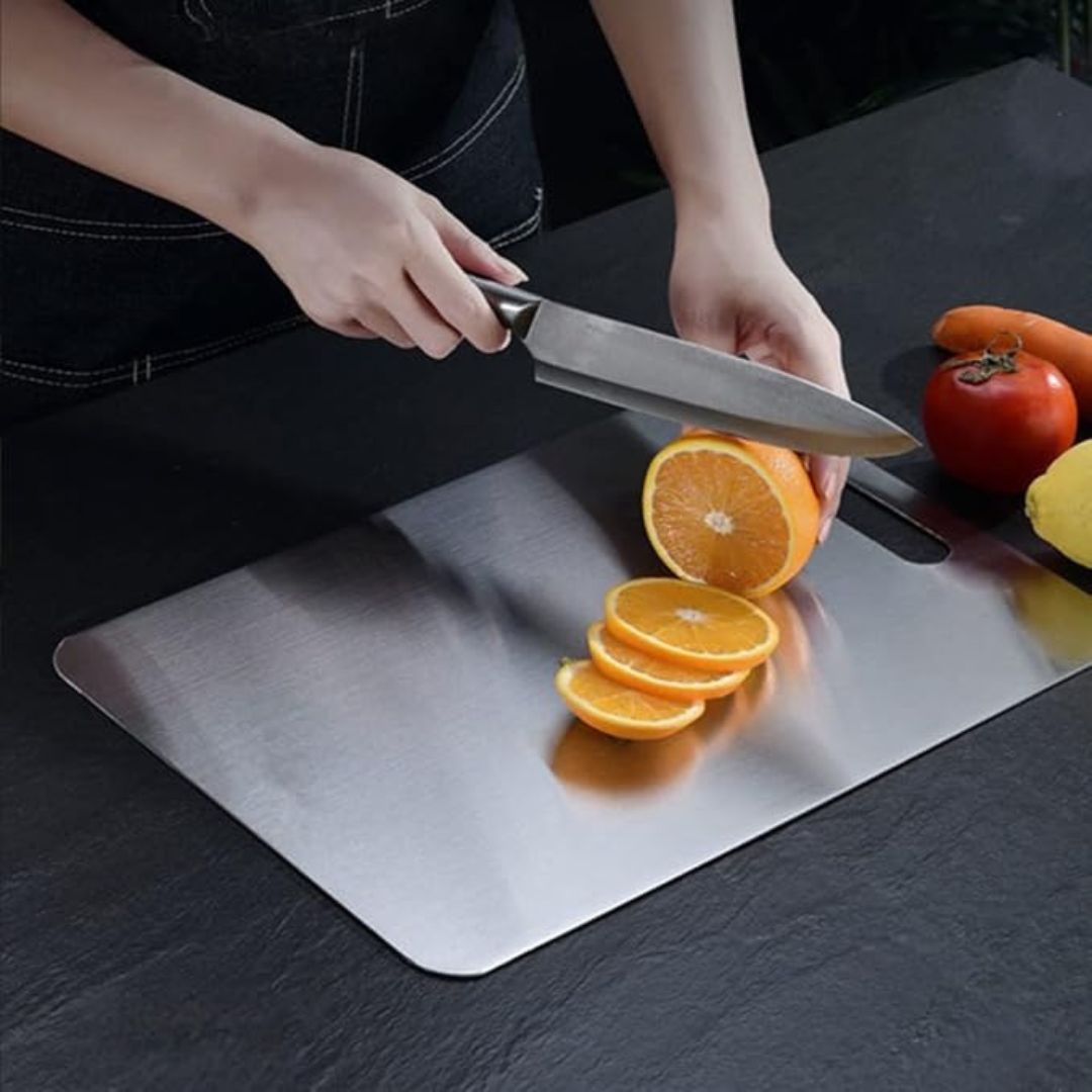 Snijplank Roestvrij Staal Hygiënisch en Duurzaam voor Keuken