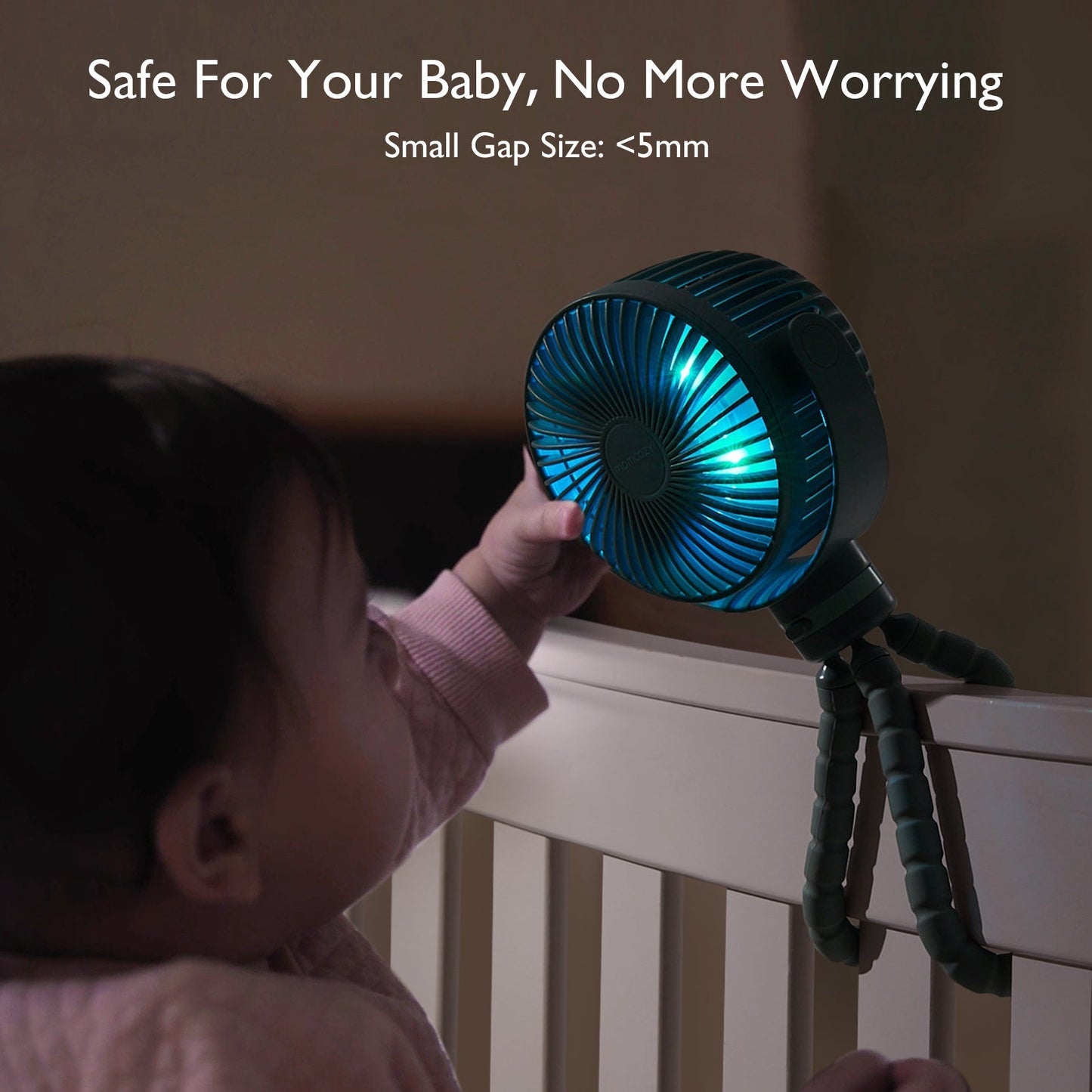 USB Reizen Handventilator Oplaadbaar Klein en Licht