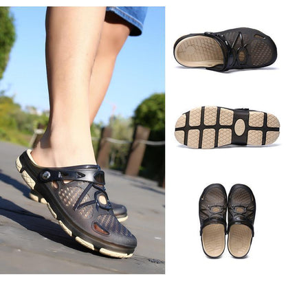 Heren Strandpantoffels Ademende Mesh Sandalen Comfortabel