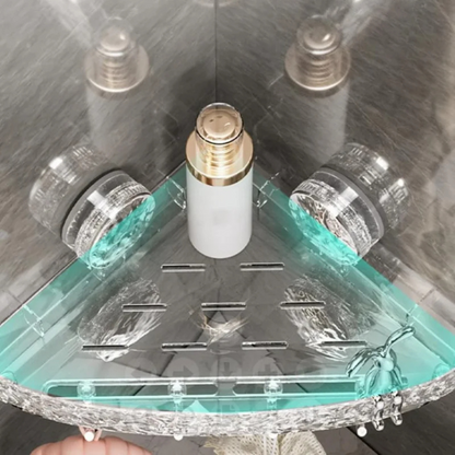 Douche Wandrek Organisator met Zuignap voor Douche en Keuken