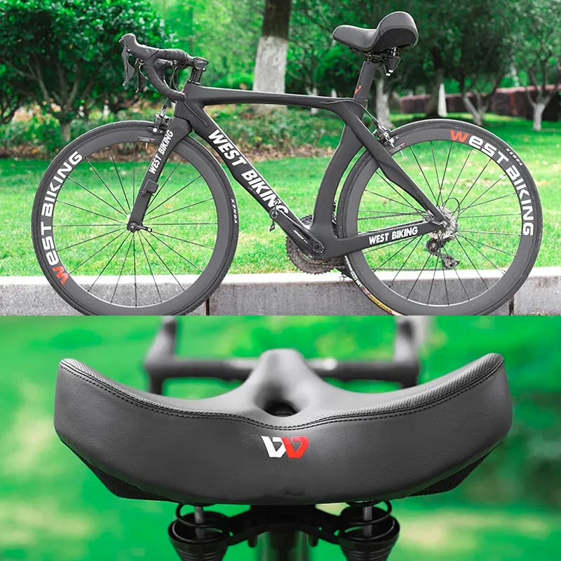 Fietszadel Comfort Ergonomisch Ontwerp voor Langdurige Ritten