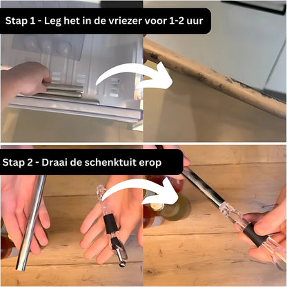 Wijnkoelstick Luxe Design voor Perfecte Wijntemperatuur