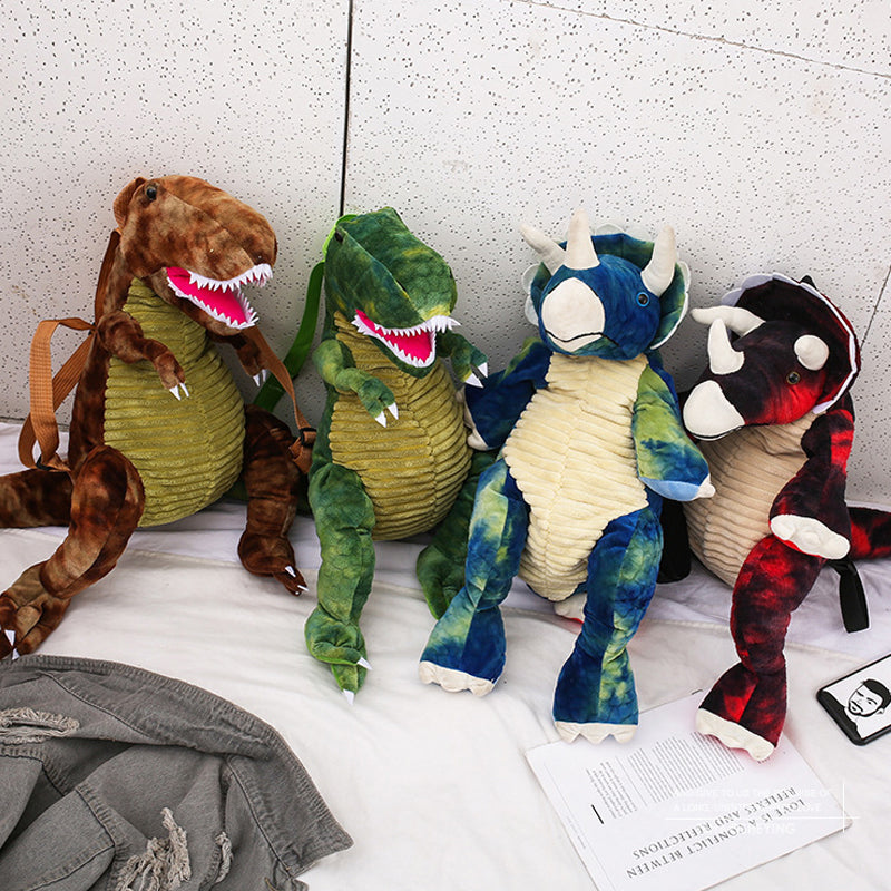 Knuffelbare Kinder Rugzak Zachte Dino Design
