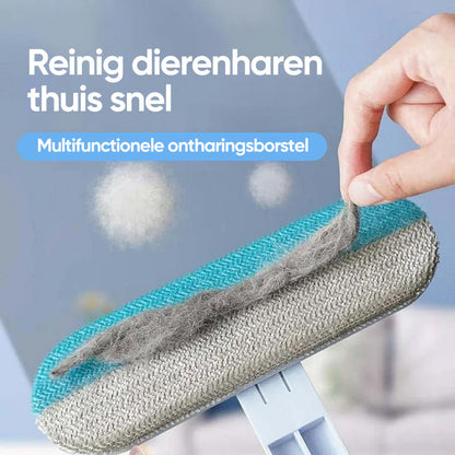 Multifunctionele Borstel voor Schone Haren en Stofverwijdering