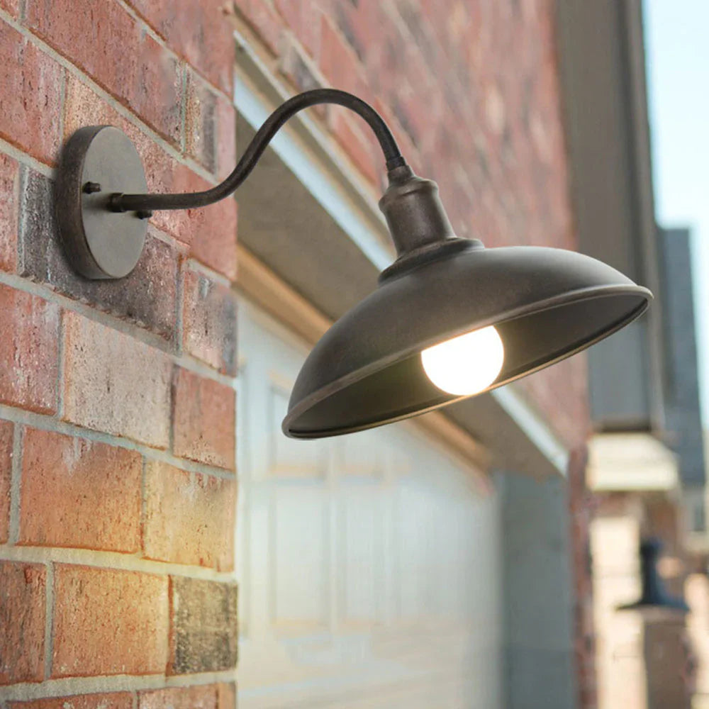 IJzeren Buitenwandlamp Waterdicht IP65 Komvorm