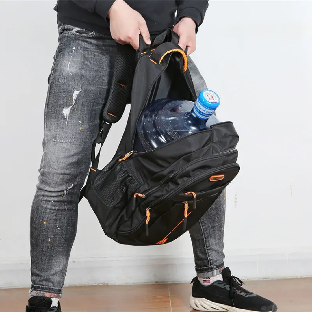 Rugzak voor Laptop met Nylon en Tassel Details