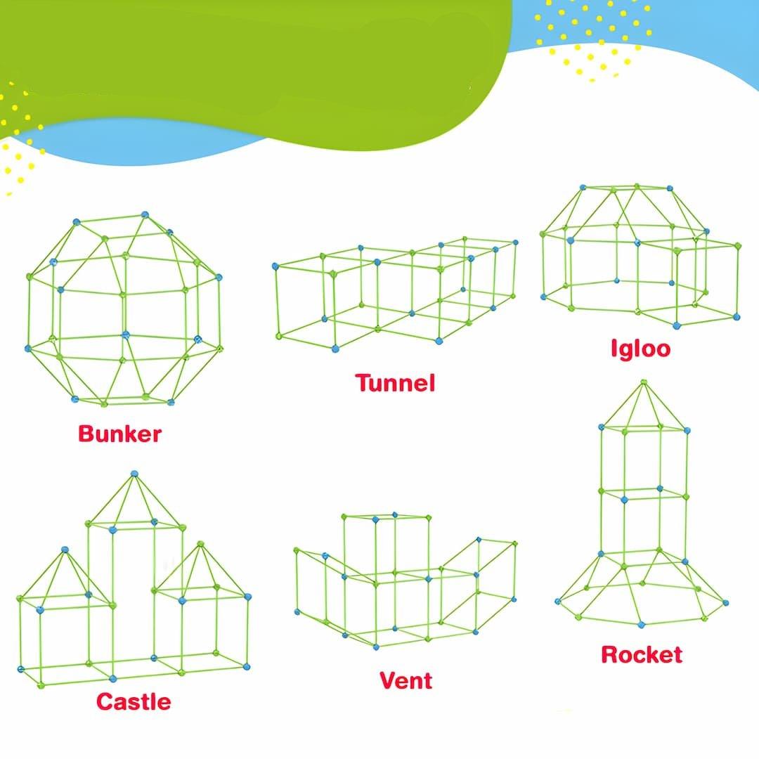 Kinder Speeltent Kunststof Draagbaar Fantasy Tent