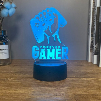Gamer Lamp met 3D LED Verlichting voor Een Ultieme Game Ervaring