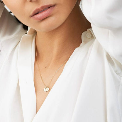 Initialen Ketting Gepersonaliseerd met Naam of Initialen