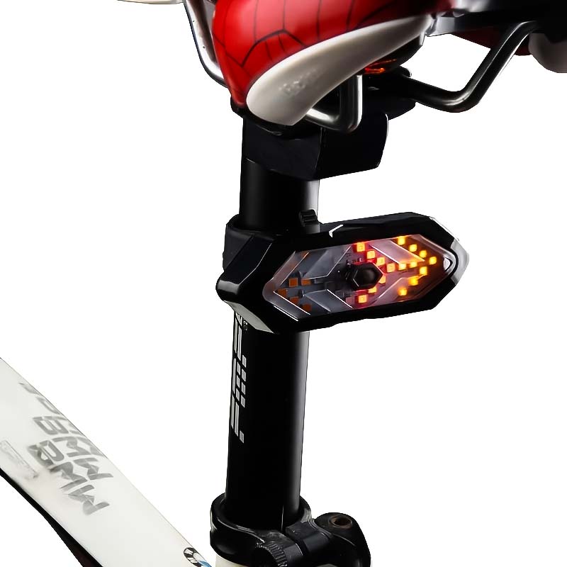 Fietsknipperlicht Draadloos met Clip voor Extra Veiligheid