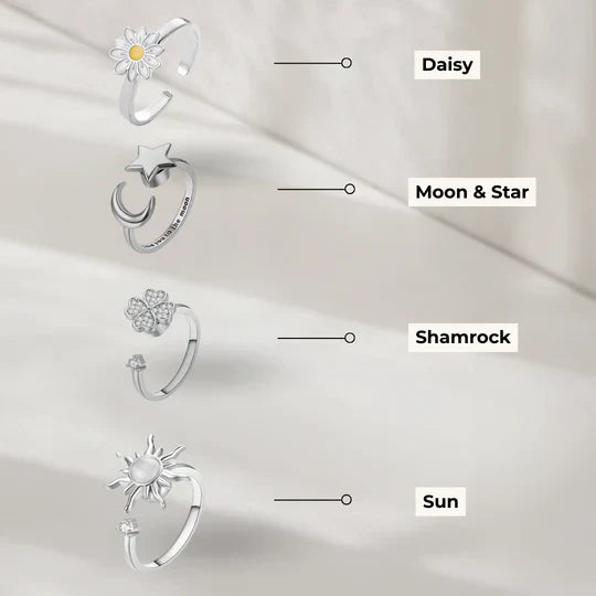 Stress Ring CalmRing Nua Anti Angst Accessoire
