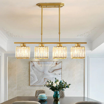 Hanglamp Met Meerdere Lichtpunten van Glas in Nordische Stijl