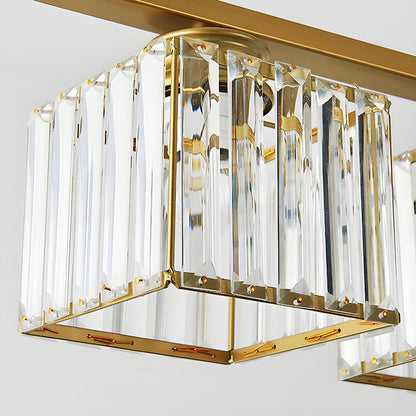 Moderne Hanglamp Art Deco Stijl Glazen Kroonluchter