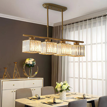 Hanglamp Met Meerdere Lichtpunten van Glas in Nordische Stijl