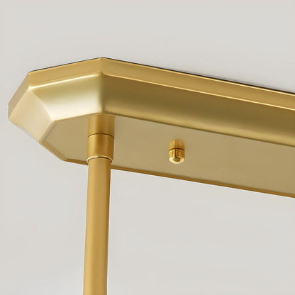 Moderne Hanglamp Art Deco Stijl Glazen Kroonluchter