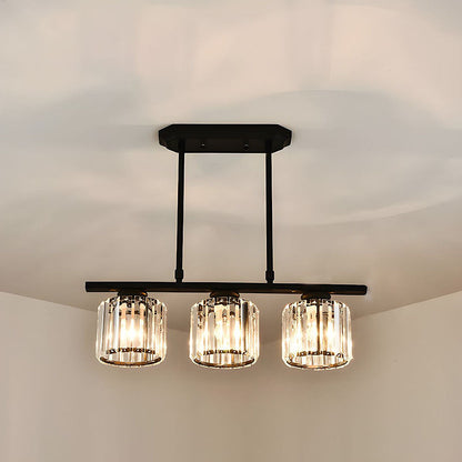 Moderne Hanglamp Art Deco Stijl Glazen Kroonluchter