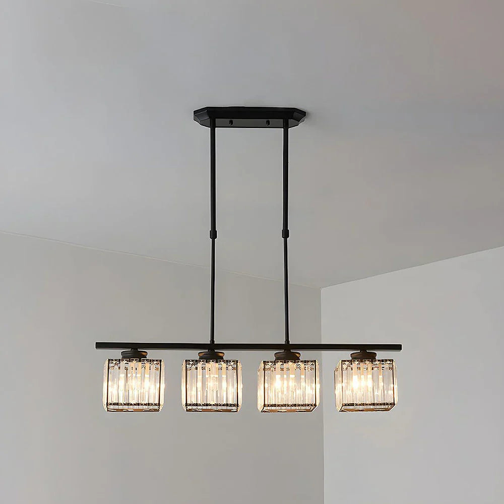 Hanglamp Met Meerdere Lichtpunten van Glas in Nordische Stijl