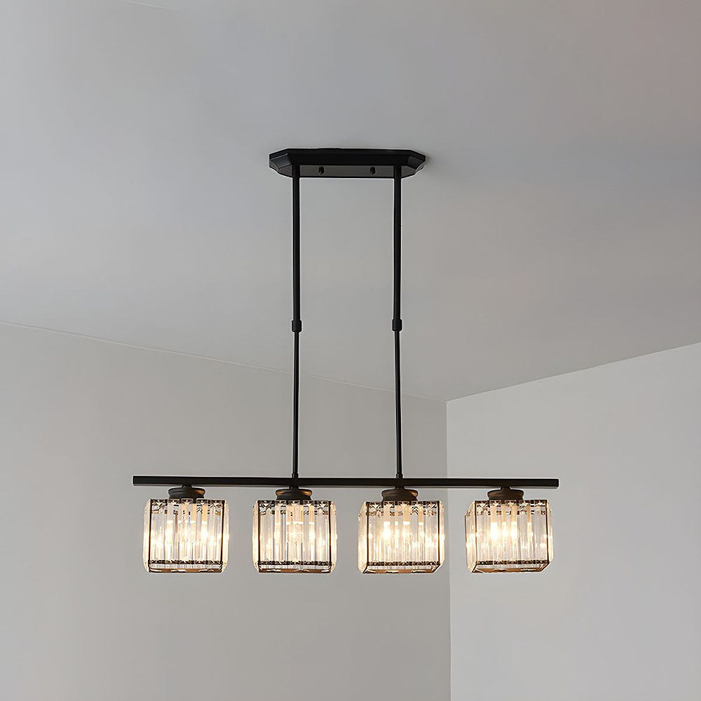 Moderne Hanglamp Art Deco Stijl Glazen Kroonluchter