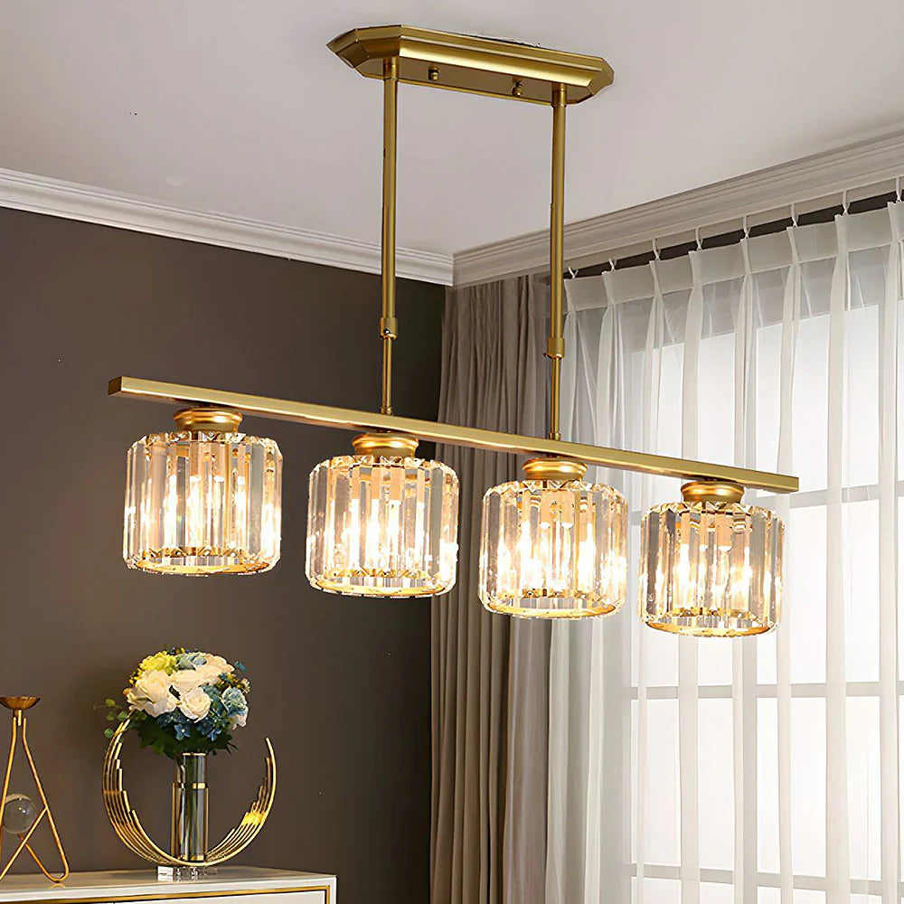 Hanglamp Met Meerdere Lichtpunten van Glas in Nordische Stijl