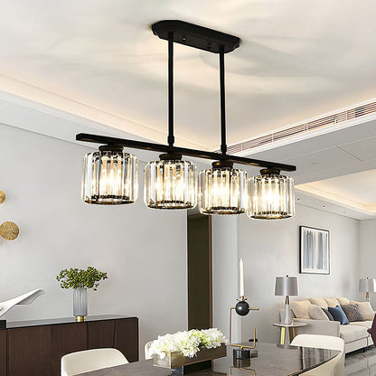 Moderne Hanglamp Art Deco Stijl Glazen Kroonluchter