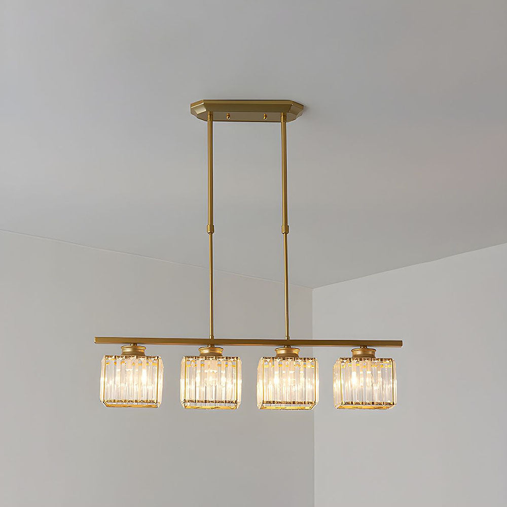 Moderne Hanglamp Art Deco Stijl Glazen Kroonluchter