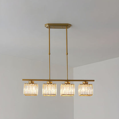 Moderne Hanglamp Art Deco Stijl Glazen Kroonluchter