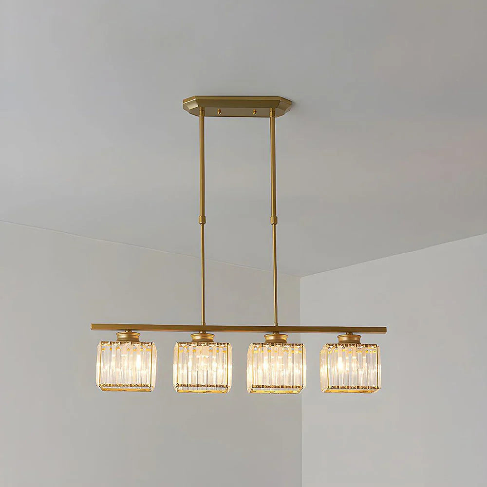 Hanglamp Met Meerdere Lichtpunten van Glas in Nordische Stijl