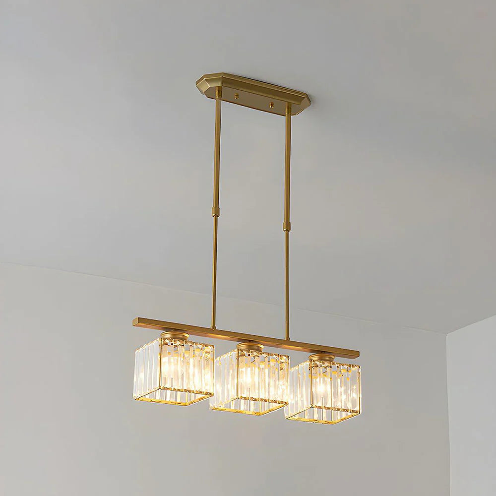 Hanglamp Met Meerdere Lichtpunten van Glas in Nordische Stijl