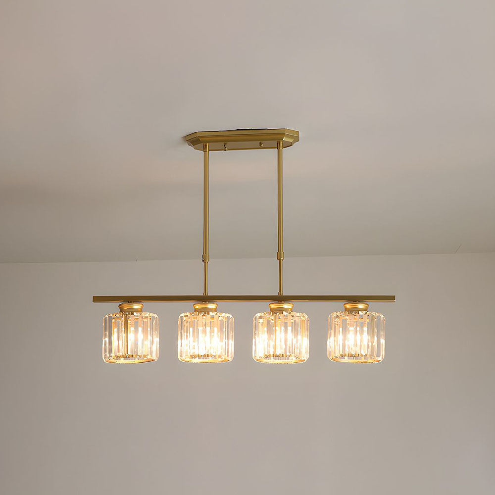 Moderne Hanglamp Art Deco Stijl Glazen Kroonluchter