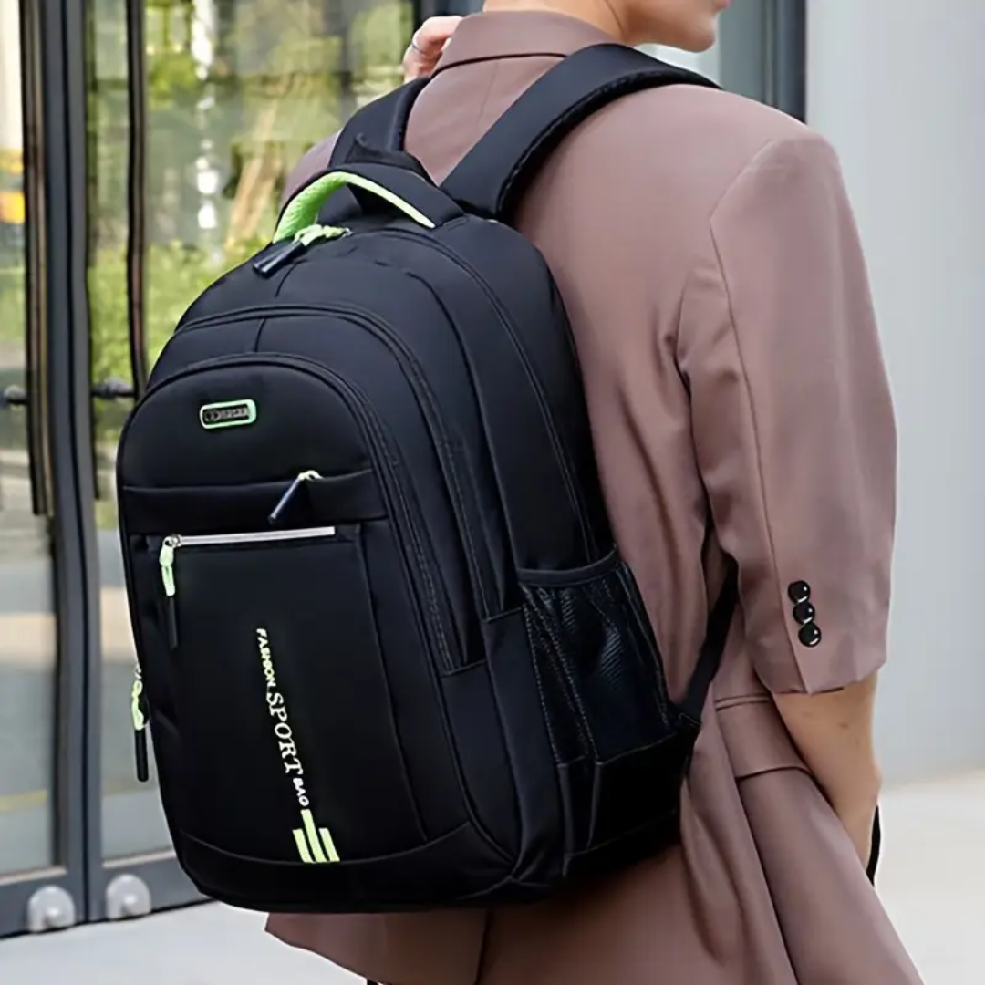 Rugzak voor Laptop met Nylon en Tassel Details
