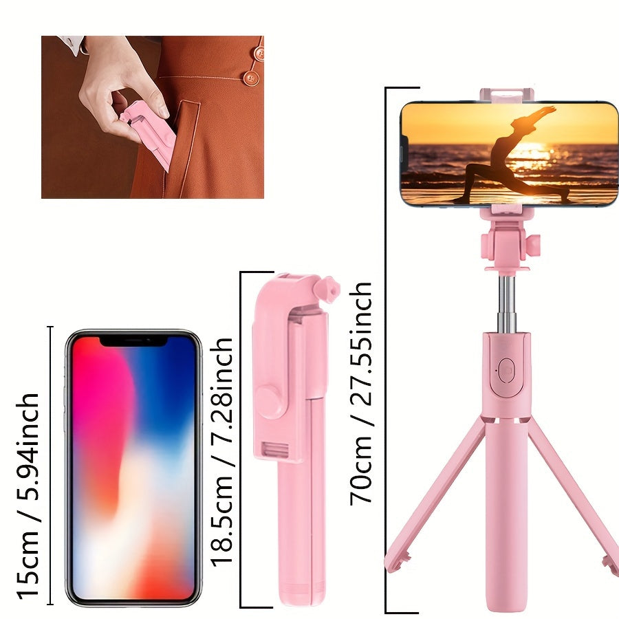 Selfie Stick met Afstandsbediening en 360° Rotatie voor iPhone