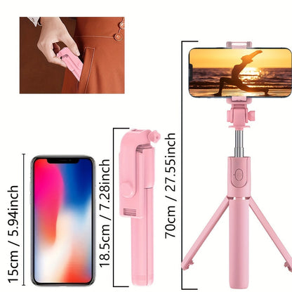 Selfie Stick met Afstandsbediening en 360° Rotatie voor iPhone