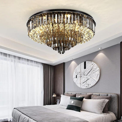 Kroonluchter Luxe Kristallen Spiegel Design