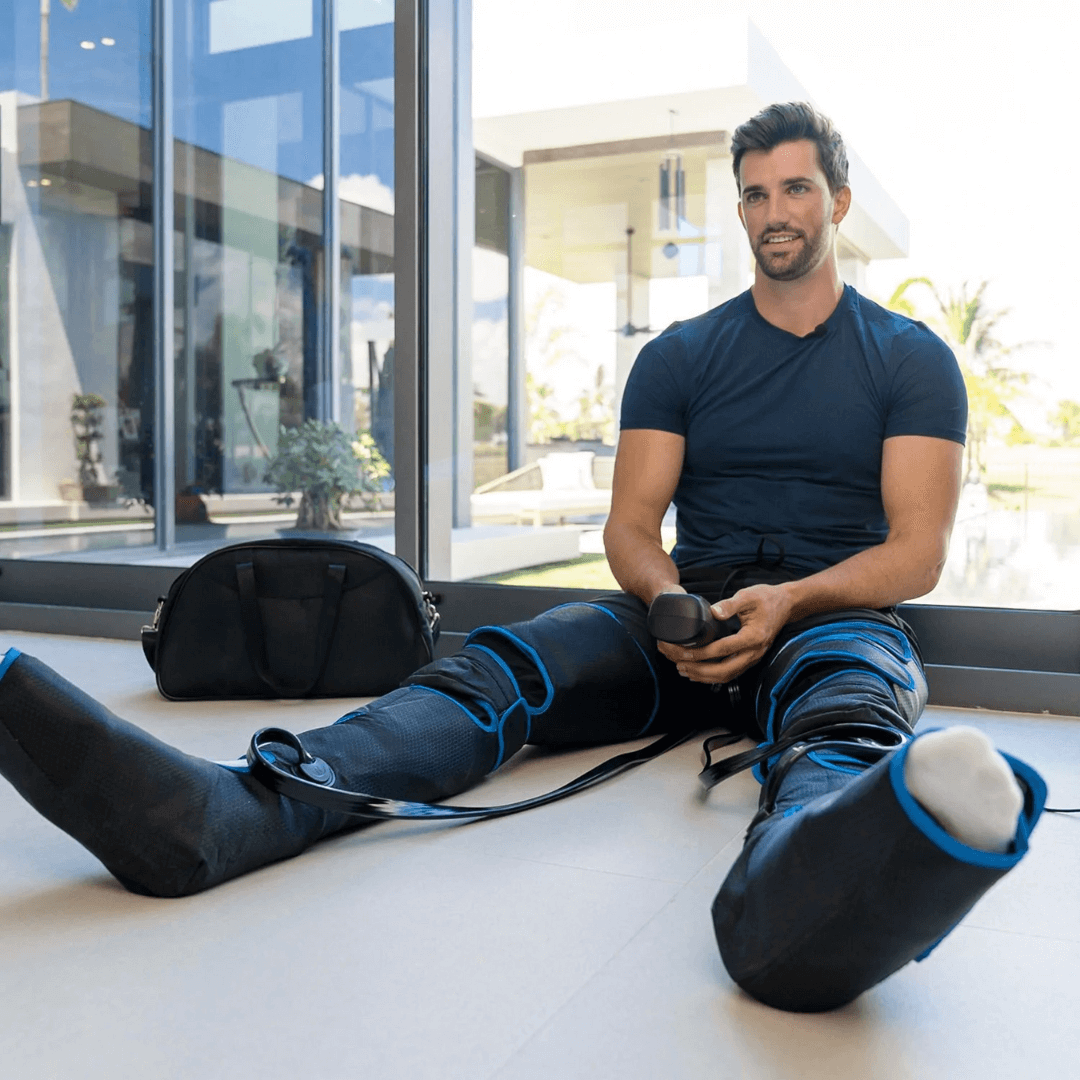 Beenmassage Apparaat 360° met Warmte voor Actieve Benen