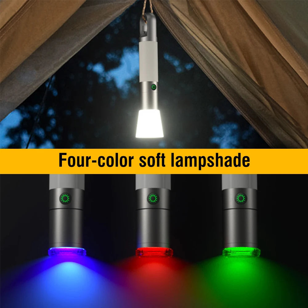 Krachtige LED-zaklamp Met Sterke Lichtbundel