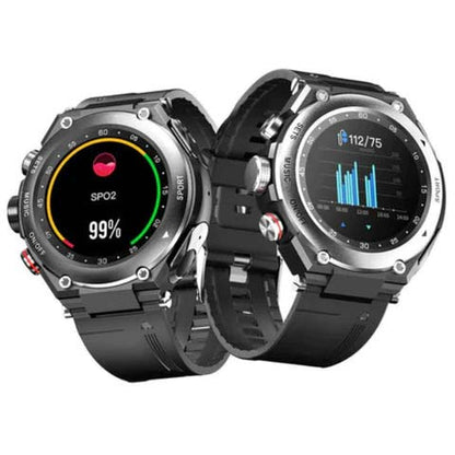 Smartwatch met Oortjesopslag en Bluetooth