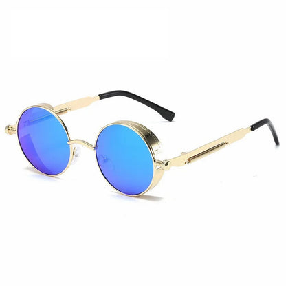 Ronde Zonnebril Unisex Vintage Stijl UV400 Bescherming